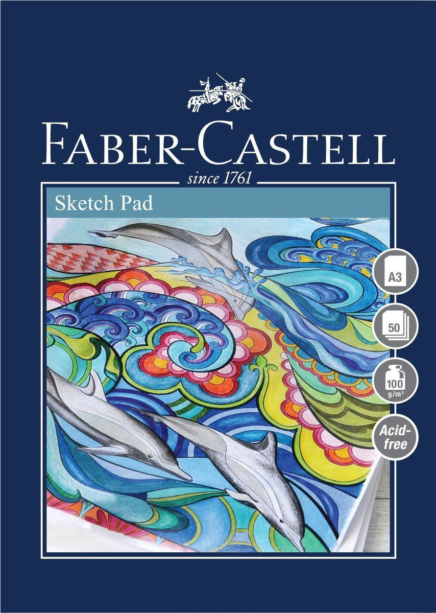 Faber-Castell : Sketch Pad : 160gsm : 40 Sheet : A4